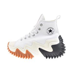 NEW Converse Run Star Motion Hi Size 5.5 White/Black/Gum Honey